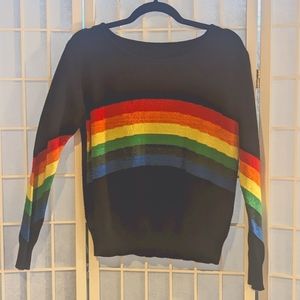 Vintage rainbow sweater